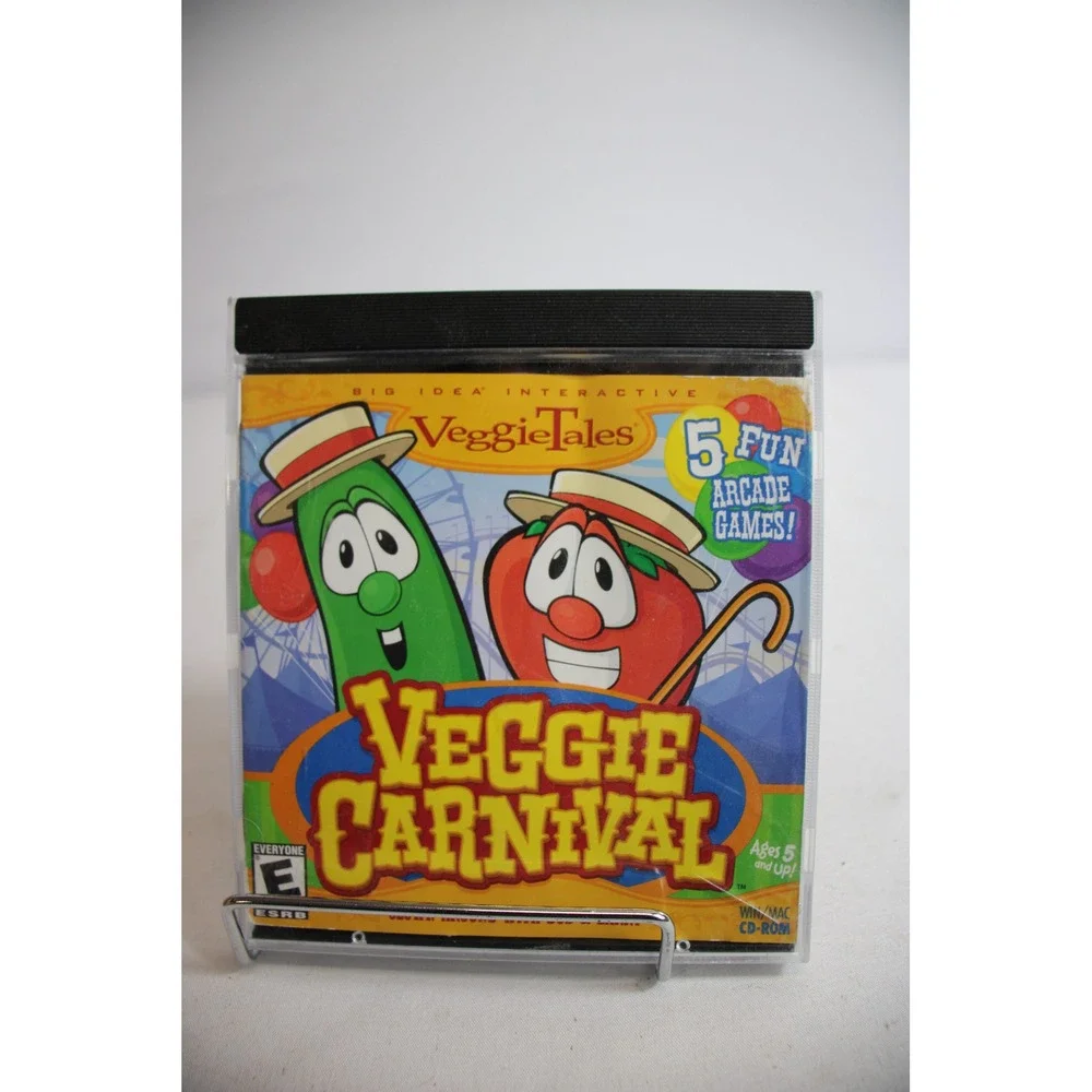 Big Idea Veggie Tales Veggie Carnival PC CD ROM Game Ages 5 And Up